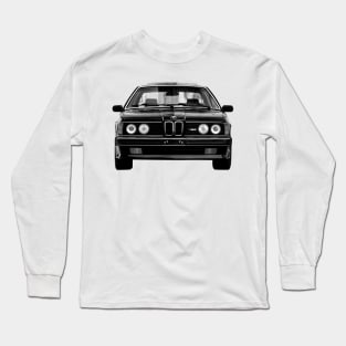 BMW M6 (1987–1989)  Cars Form Black Design Long Sleeve T-Shirt